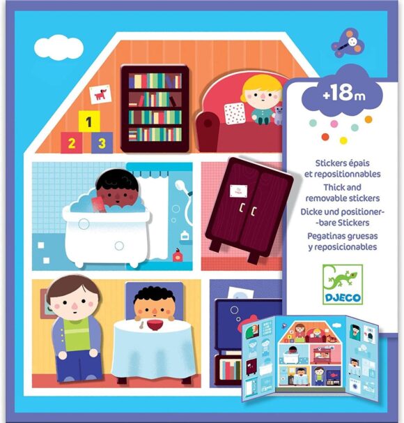 stickers house spessi e riposizionabili