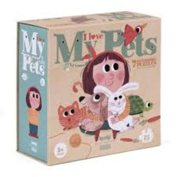 I LOVE MY PETS - PUZZLE
