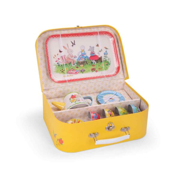 Valise dinette thé La Grande famille - Valigetta servizio da te La Grande famille