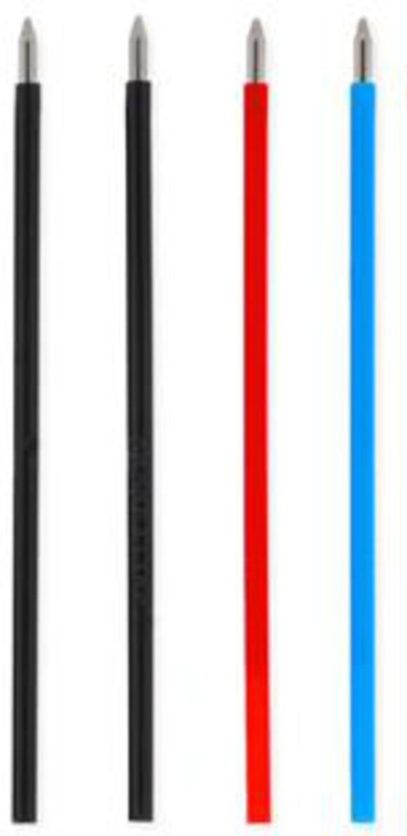 SET 4 REFILL PER PENNA GEL CANCELLABILE 3 COLORI LEGAMI